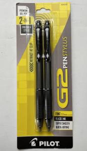 Pilot G2 Premium Gel Pen Stylus - Pack of 2