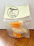 Vintage Pelikan Color Plastic Figurine - Rare