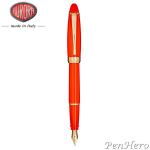 Aurora Ipsilon Autumn Orange Fountain Pen - EF Nib