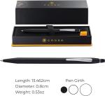 Cross Click Matte Black Ballpoint Pen - 0.8mm