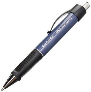 Faber Castell Grip Plus Metallic Blue Ball Pen