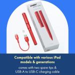 LAMY Safari Note+ Red iPad Stylus Pen