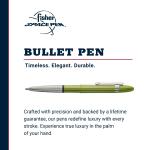 Aurora Borealis Green Bullet Space Pen - Any Angle Writing