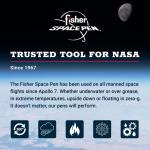 Aurora Borealis Green Bullet Space Pen - Any Angle Writing