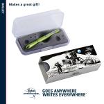Aurora Borealis Green Bullet Space Pen - Any Angle Writing