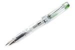 Pilot Prera Transparent Green Fountain Pen with Calligraphy Nib