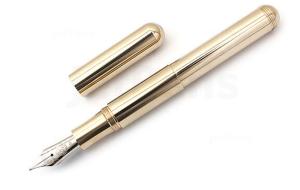 Kaweco Brass Fountain Pen with Fine Nib