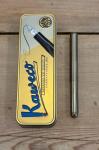 Kaweco Brass Fountain Pen with Fine Nib