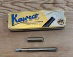 Kaweco Brass Fountain Pen with Fine Nib