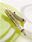 Pelican M400 White Tortoise Fountain Pen with Gold Nib