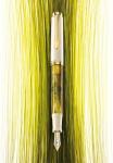 Pelican M400 White Tortoise Fountain Pen with Gold Nib