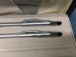 Cross Chrome Ballpoint Pen and Pencil Set