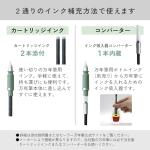 Sailor TUZU ADJUST Clear Navy Fountain Pen