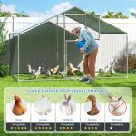 Polar Aurora Large Outdoor Chicken Coop and Run