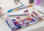 Faber Castell Goldfaber Aqua Dual Tip Markers 12-pack