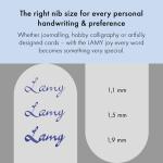 Lamy Joy AL Calligraphy Fountain Pen - 1.5 mm