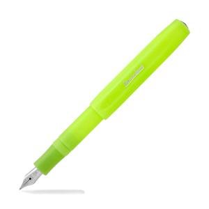 Kaweco Frosted Sport Fountain Pen - Lime Green