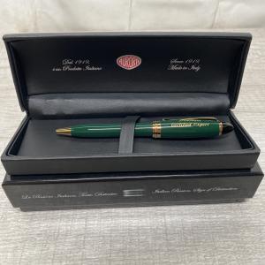 Aurora Ipsilon Green Resin Ballpoint Pen