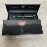 Aurora Ipsilon Green Resin Ballpoint Pen