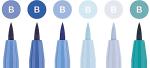 Faber-Castell Pitt Artist Brush Pens Blue Set