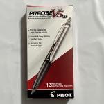 Pilot Precise V5 RT Black Rolling Ball Pen Set