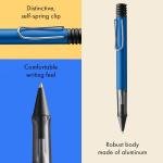 Lamy AL-Star Ocean Blue Ballpoint Pen with Grip