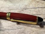 Aurora Ipsilon Red Resin Ballpoint Pen