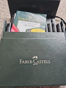 Faber-Castell Pitt Artist Pens, Classic Black Set