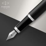 PARKER IM Black Lacquer Fountain Pen Set