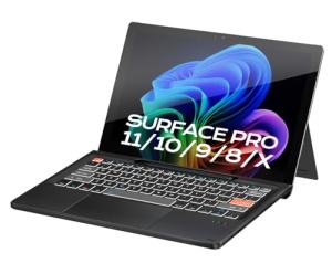 Doohoeek Bluetooth Keyboard with Touch Pad & Pen Slot