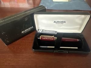 Aurora B71 Italian Ballpoint Roller Pen with Case
