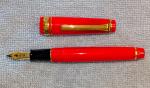 SAILOR Pro Gear Slim Sapporo Fountain Pen - Red