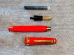 SAILOR Pro Gear Slim Sapporo Fountain Pen - Red