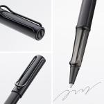 Lamy AL-star Black Rollerball Pen with Ergonomic Grip
