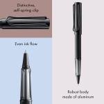 Lamy AL-star Black Rollerball Pen with Ergonomic Grip