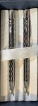 Cross Elegant Chrome and Black Check Ballpoint Set