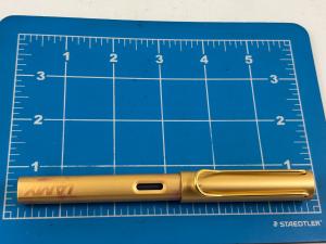Lamy Safari Gold Fountain Pen with Extra Fine Nib