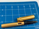 Lamy Safari Gold Fountain Pen with Extra Fine Nib