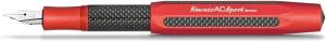 Kaweco AC Sport Carbon Fountain Pen - Red