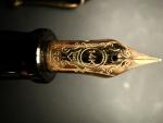 Aurora Optima Green Fountain Pen with 14K Nib