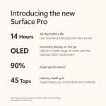 Microsoft Surface Pro 11 Tablet Bundle with Keyboard