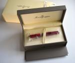Montegrappa Emblema Red Fountain Pen with Gold Nib