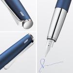 Lamy Studio Imperial Blue Fountain Pen - Metal Body