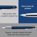 Lamy Studio Imperial Blue Fountain Pen - Metal Body