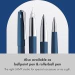 Lamy Studio Imperial Blue Fountain Pen - Metal Body