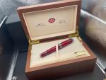 Aurora 85th Anniversary Marble Red Fountain Pen
