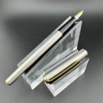 Sailor Slimline Black Resin Fountain Pen with Gold Nib