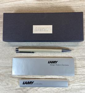 Lamy Aion Olive Silver Ballpoint Pen