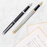 Waterman Hemisphere Matte Black Chrome Fountain Pen