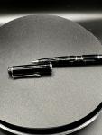Pelikan R215 Black Rollerball with Silver Design